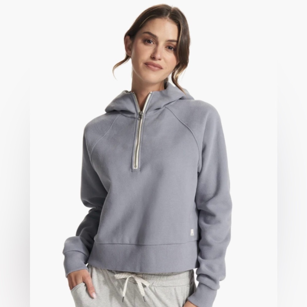 Vuori Restore Hoodie in Flint, XS